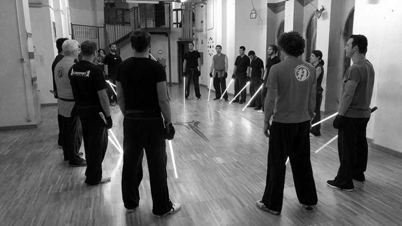 Combattimento con spade laser